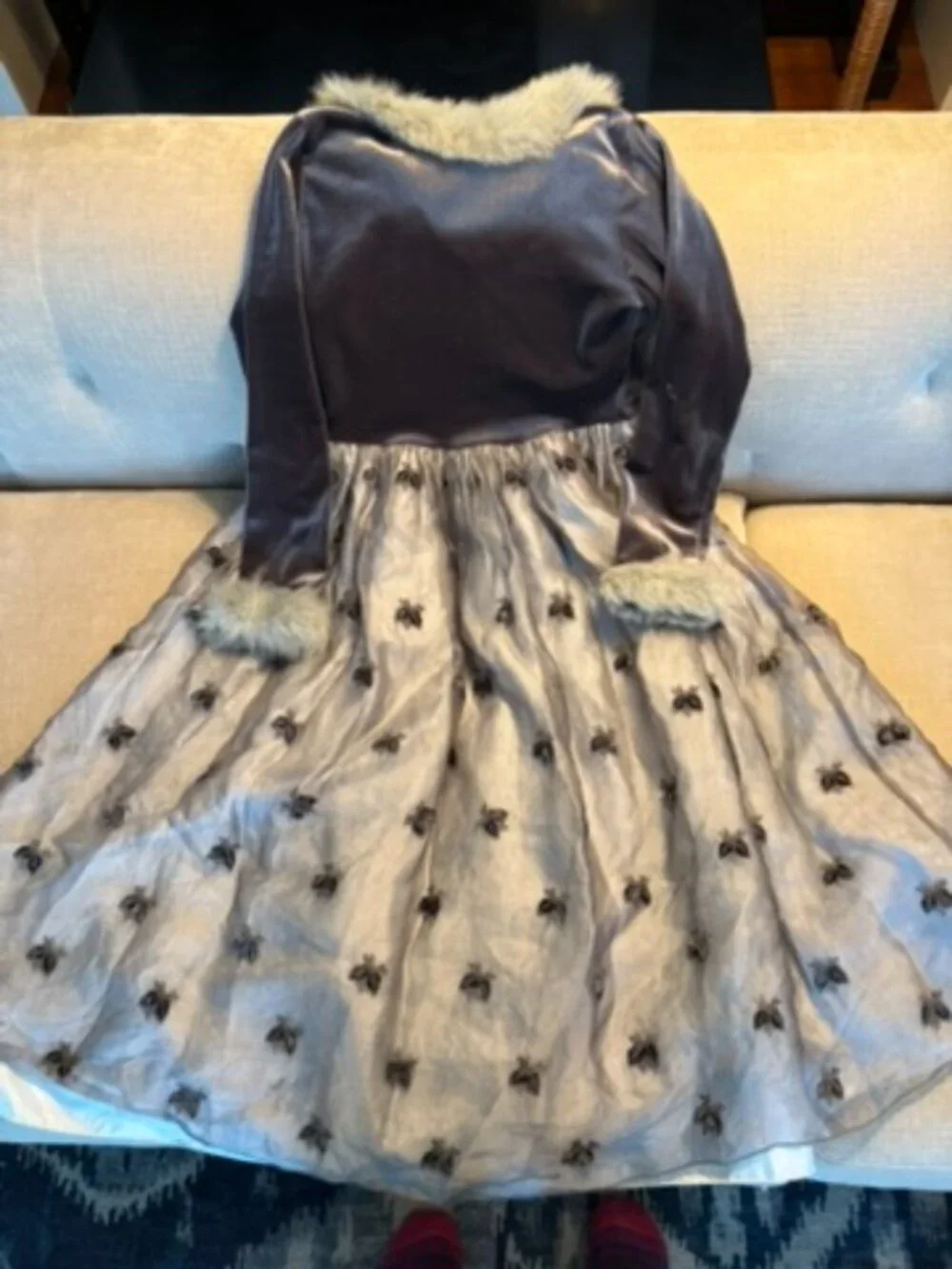 Cassie's Creations of California Girls' Dress, size 8, Made in USA